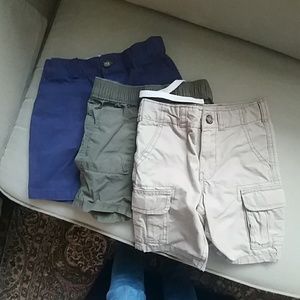 3 pairs boy cotton shorts like new